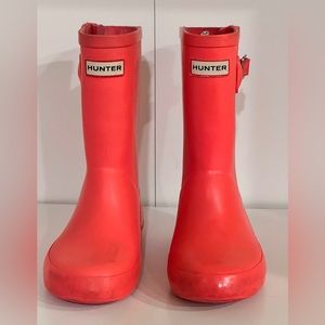 Kids Hunter rain boots size 11/12